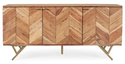 Credenze>Bizzotto CREDENZA IN LEGNO 3 ANTE - RAIDA