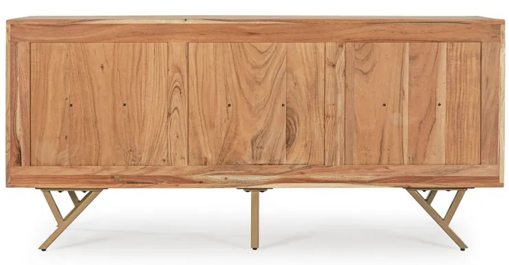 Credenze>Bizzotto CREDENZA IN LEGNO 3 ANTE - RAIDA