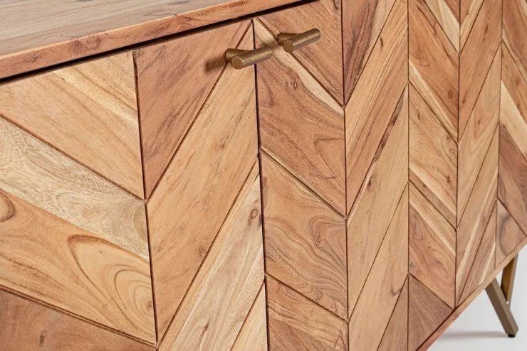 Credenze>Bizzotto CREDENZA IN LEGNO 3 ANTE - RAIDA
