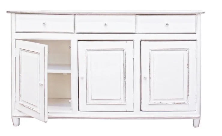 Credenze>Bizzotto CREDENZA IN LEGNO 3 ANTE - COLETTE