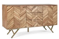 Credenze>Bizzotto CREDENZA IN LEGNO 2 ANTE - RAIDA