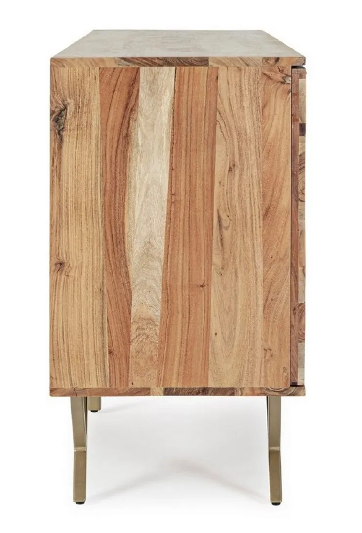 Credenze>Bizzotto CREDENZA IN LEGNO 2 ANTE - RAIDA