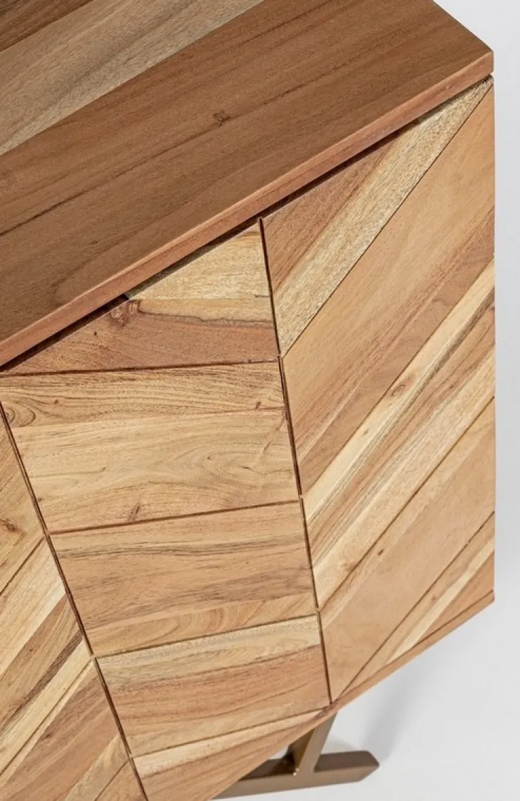 Credenze>Bizzotto CREDENZA IN LEGNO 2 ANTE - RAIDA