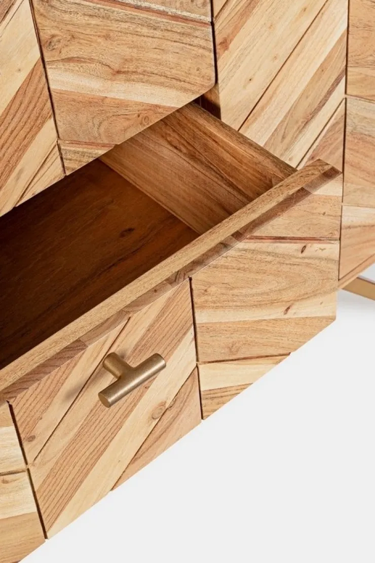 Credenze>Bizzotto CREDENZA IN LEGNO 2 ANTE - RAIDA
