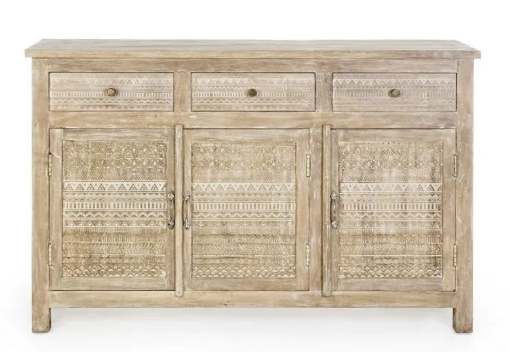 Credenze>Bizzotto CREDENZA IN LEGNO 3 ANTE - MAYRA