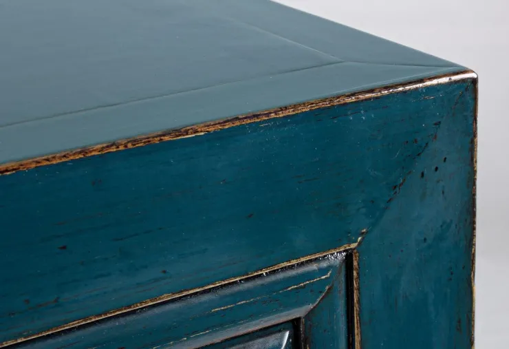 Credenze>Bizzotto CREDENZA IN LEGNO BLU - JINAN