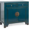 Credenze>Bizzotto CREDENZA IN LEGNO BLU- JINAN