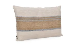 Cuscini>Bizzotto CUSCINO KARADA CREMA NATURALE BLU 60X40