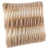 Cuscini>Bizzotto CUSCINO SHIRRING MARRONE-CREMA 45X45
