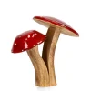 Oggettistica>Bizzotto DECOR FUNGO 2F JASPER STAND ROSSO-NAT