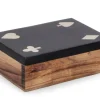 Oggettistica>Bizzotto DECORAZIONE CARTE FORTUNE NERO 11,3X8,3