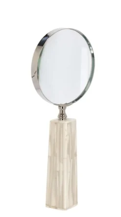 Oggettistica>Bizzotto DECORAZIONE LENTE ADVENTURE BIANCO