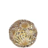 Oggettistica>Bizzotto DECORAZIONE SFERICA MIRLEFT FOGLIA D12,5