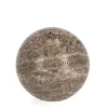 Oggettistica>Bizzotto DECORAZIONE TIKAR SFERA MARMO MARRONE D7