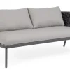 Divani>Bizzotto DIVANO 2 POSTI ANTRACITE QS22/GRAPHITE - HARLOW