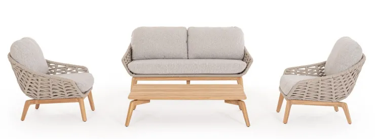 Divani>Bizzotto DIVANO 2/3 POSTI BEIGE - TAMIRES