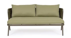 Divani>Bizzotto DIVANO 2 POSTI OLIV QS24 - HARLOW