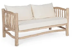 Divani>Bizzotto DIVANO CON CUSCINO IN TEAK - SAHEL