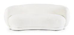 Divani>Bizzotto DIVANO EFFETTO BOUCLE' BIANCO - TECLA