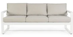 Divani>Bizzotto DIVANO IN ALLUMINIO BIANCO YK11 - MERRIGAN