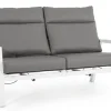 Divani>Bizzotto DIVANO IN ALLUMINIO BIANCO JX11 - KLEDI