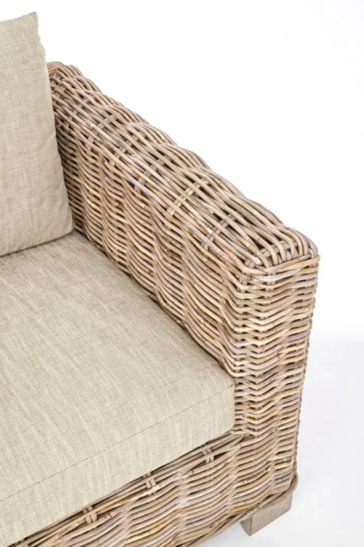 Divani>Bizzotto DIVANO IN FIBRE NATURALI 3 POSTI - FORTALEZA