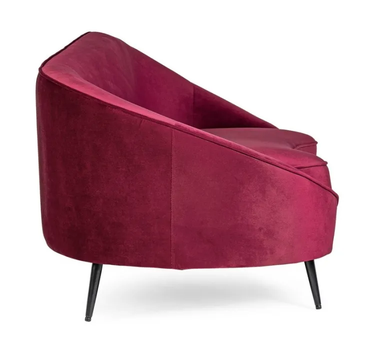 Divani>Bizzotto DIVANO IN VELLUTO COLOR WINE - SERAPHIN