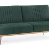 Divani Letto>Bizzotto DIVANO LETTO IN VELLUTO VERDE SCURO - JOHNNY