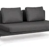 Divani>Bizzotto DIVANO LOUNGE IN ALLUMINIO ANTRACITE WG21 - MATRIX