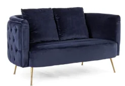 Divani>Bizzotto DIVANO SFODERABILE BLU - TENBURY
