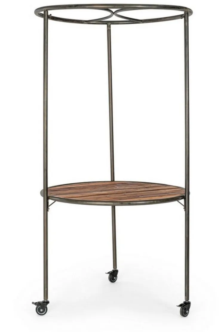 Carrelli Ed Espositori>Bizzotto ESPOSITORE IN LEGNO CON RUOTE