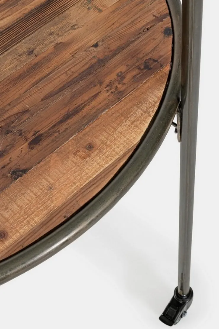 Carrelli Ed Espositori>Bizzotto ESPOSITORE IN LEGNO CON RUOTE