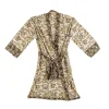 Accessori In Tessuto>Bizzotto KIMONO CALAIS AVORIO C-FIORE-MARGHERITA