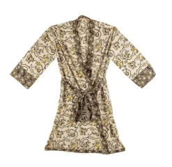 Accessori In Tessuto>Bizzotto KIMONO CALAIS AVORIO C-FIORE-MARGHERITA
