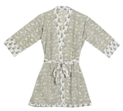Accessori In Tessuto>Bizzotto KIMONO HELOISE BIIANCO-VERDE