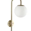 Lampade Da Parete>Bizzotto LAMPADA APPLIQUE DELPHINE TO DORATO H50
