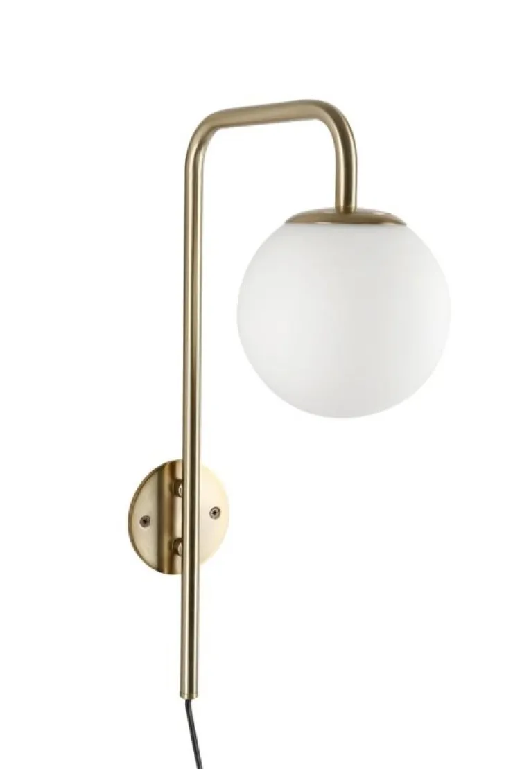 Lampade Da Parete>Bizzotto LAMPADA APPLIQUE DELPHINE TO DORATO H50