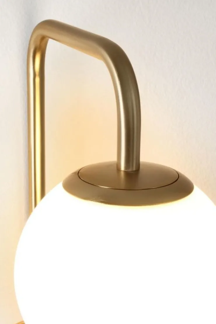 Lampade Da Parete>Bizzotto LAMPADA APPLIQUE DELPHINE TO DORATO H50