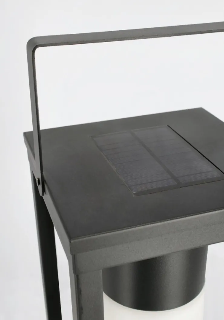 Illuminazione>Bizzotto LAMPADA SOLAR LED QU NERO C-MANICO H38