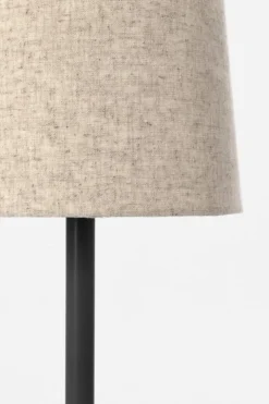 Lampade Da Tavolo>Bizzotto LAMPADA TAV. ASSAM NERO BEIGE H60