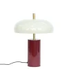 Lampade Da Tavolo>Bizzotto LAMPADA TAV. BANKERS BEIGE ROSSO H40