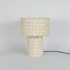 Lampade Da Tavolo>Bizzotto LAMPADA TAV. DEVANG CHECK BEIGE H36