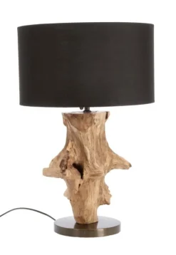 Lampade Da Tavolo>Bizzotto LAMPADA TAV. ESROOTS NERO H55