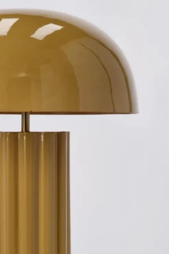 Lampade Da Tavolo>Bizzotto LAMPADA TAV. KAIKU GIALLO H54