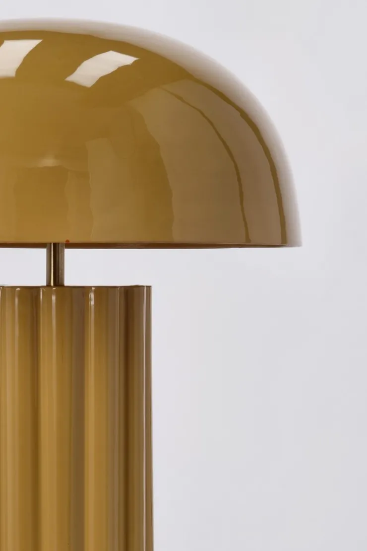 Lampade Da Tavolo>Bizzotto LAMPADA TAV. KAIKU GIALLO H54