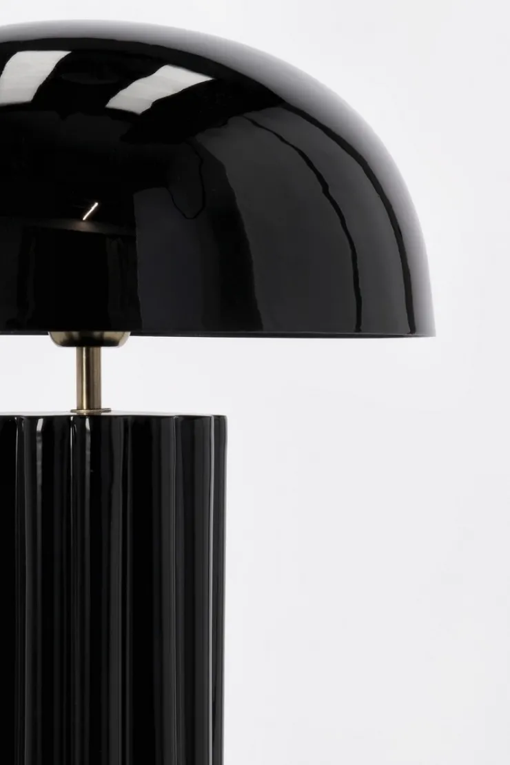 Lampade Da Tavolo>Bizzotto LAMPADA TAV. KAIKU NERO H54