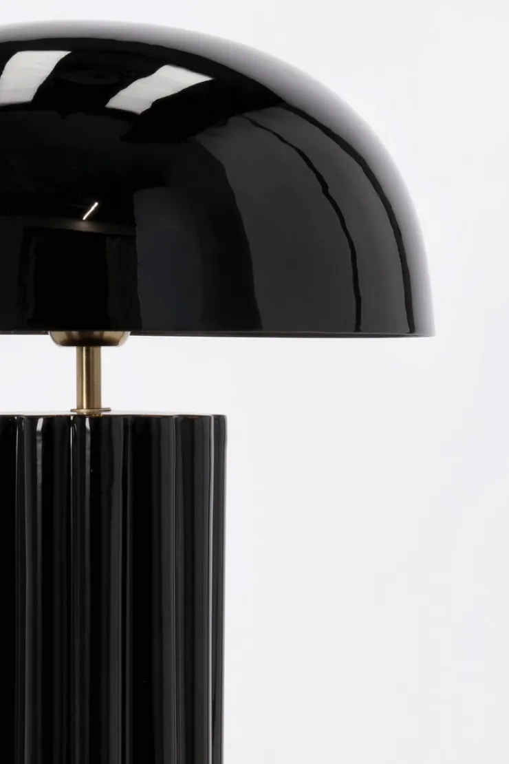 Lampade Da Tavolo>Bizzotto LAMPADA TAV. KAIKU NERO H54