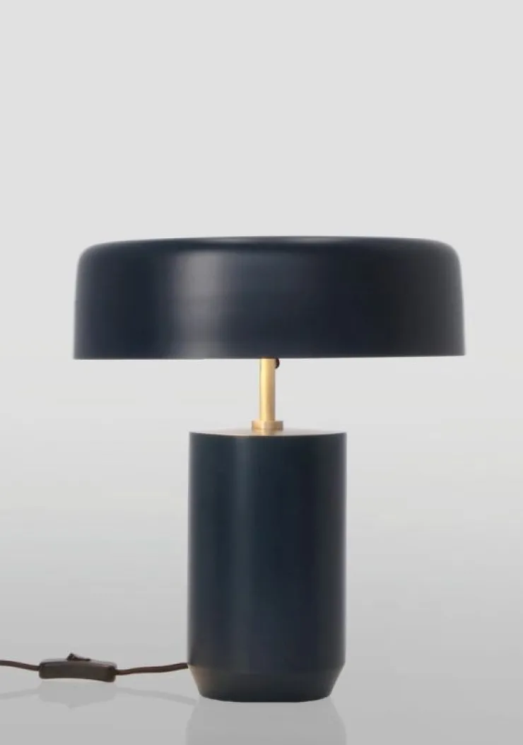 Lampade Da Tavolo>Bizzotto LAMPADA TAV. KAITHAL BLU H35