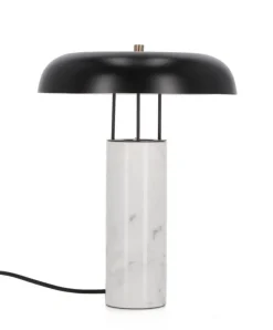 Lampade Da Tavolo>Bizzotto LAMPADA TAV. KAITHAL MARMORIZZ BIANC H33