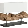 Lampade Da Tavolo>Bizzotto LAMPADA TAV. KLETA BIANCO H55